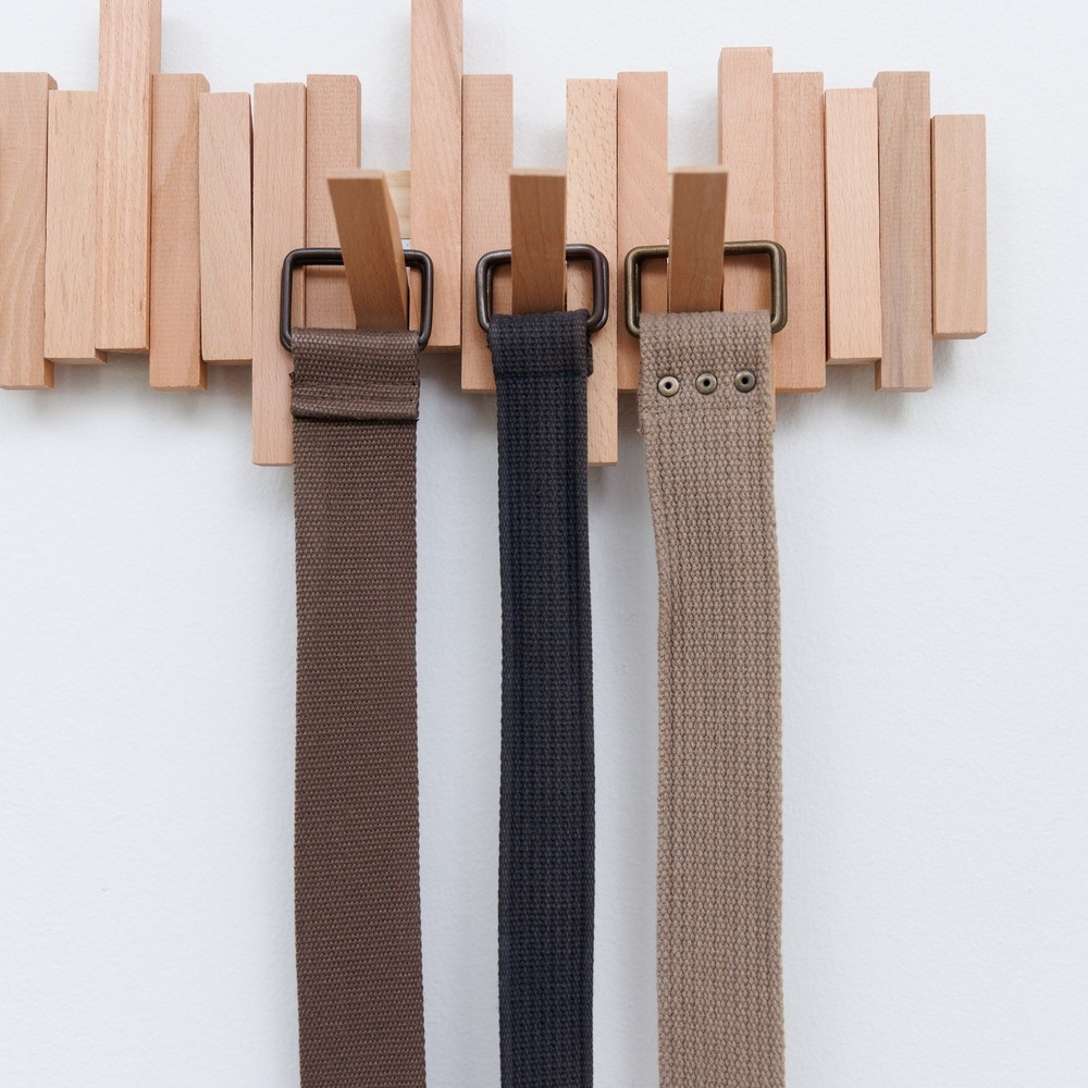 Mens Cotton Web D-Ring Belt Set 3 Pack Black Brown Tan Size 34 Casual Utility